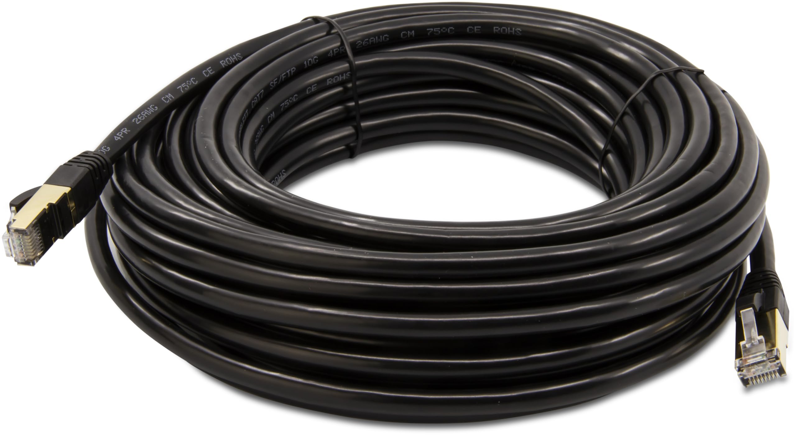 Foto 2 pulgar | Cable De Conexión Triplett Cat7-50bk Sf/ftp Trenzado De 15 M  Negro - Venta Internacional.
