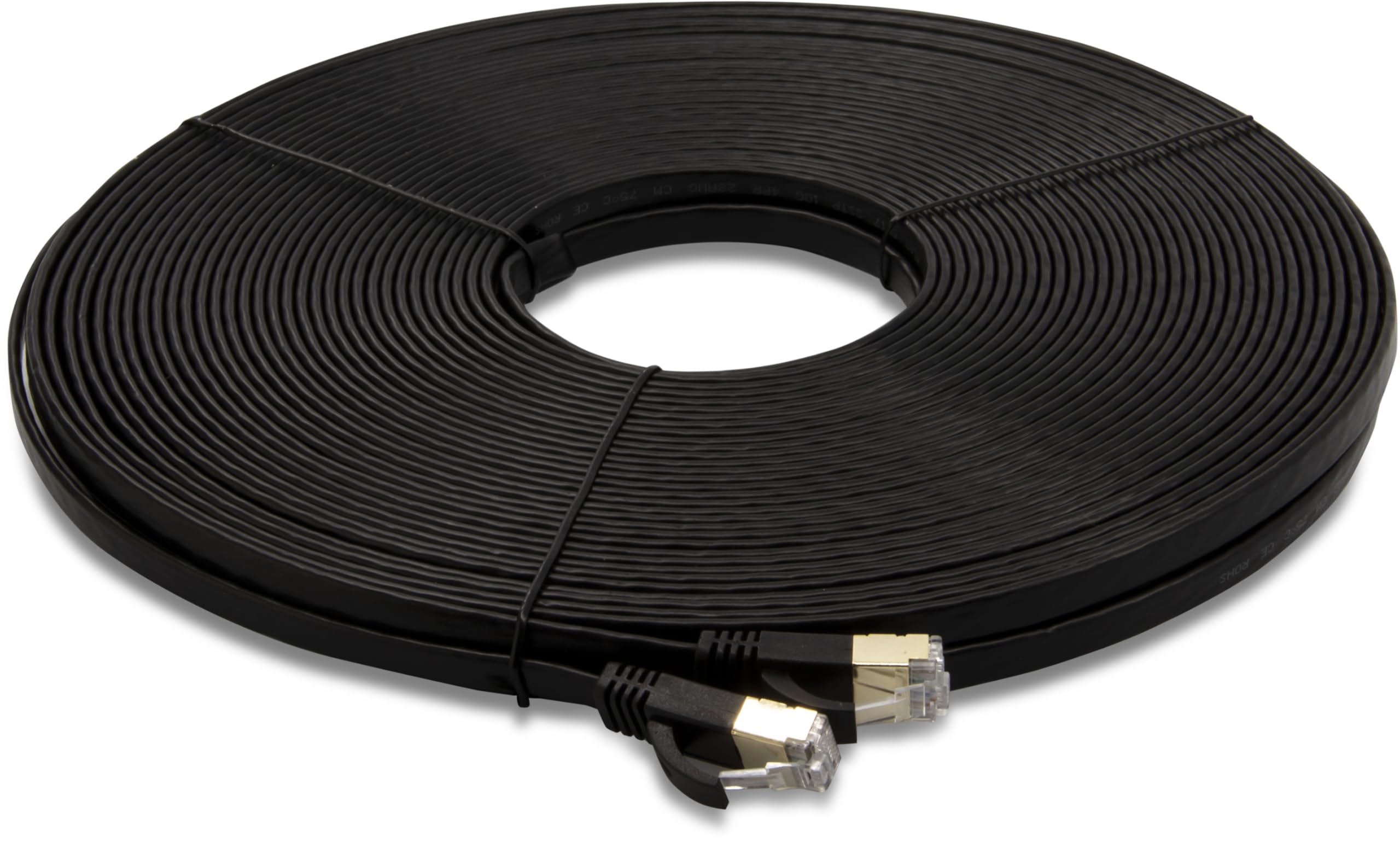 Foto 2 pulgar | Cable De Conexión Triplett Cat7 28 Awg Sstp Trenzado De 30 M  Negro - Venta Internacional.