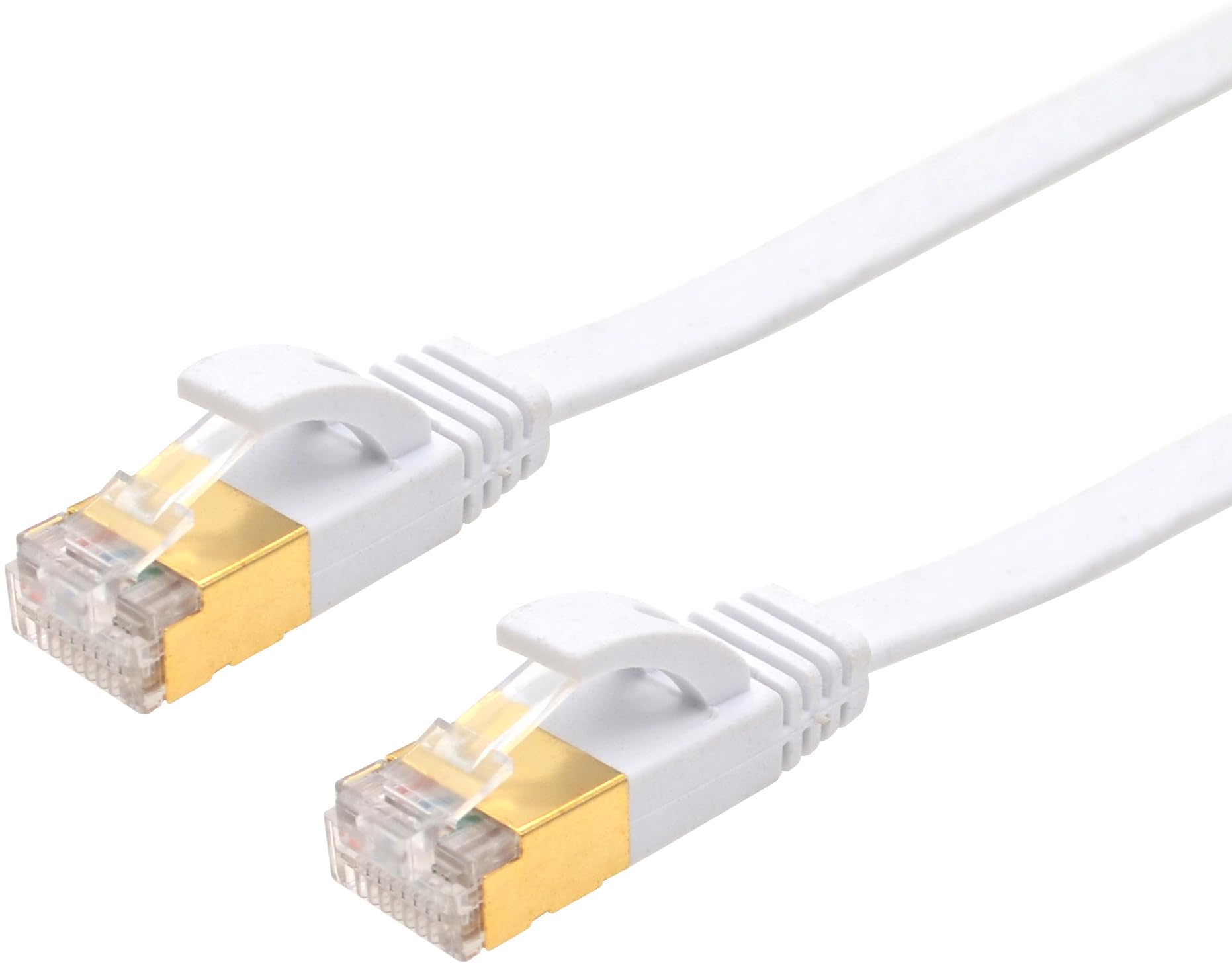 Foto 2 | Cable De Conexión Triplett Cat7 Sstp 28 Awg 15 M Blanco Plano - Venta Internacional.