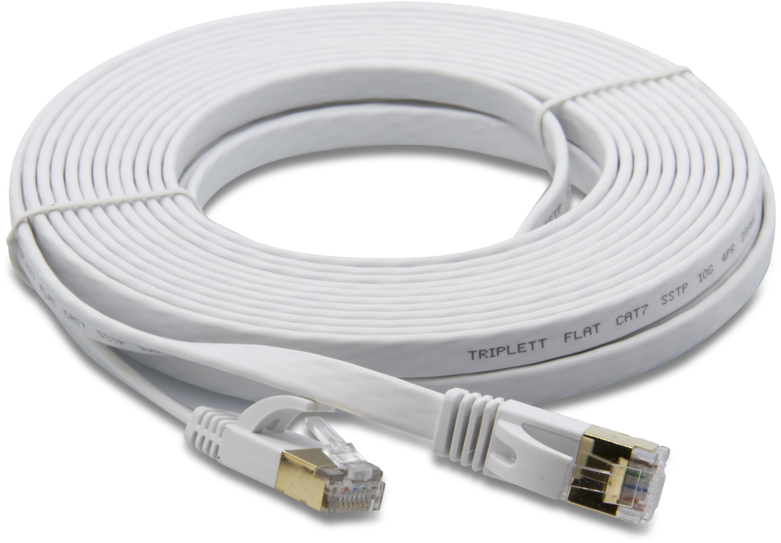 Foto 1 | Cable De Conexión Triplett Cat7 Plano Negro De 25 Pies (7 6 M) - Venta Internacional.