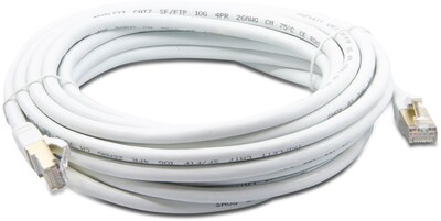 Foto 1 | Cable De Conexión Triplett Cat7 Sf/ftp 26 Awg 7 6 M Blanco - Venta Internacional.