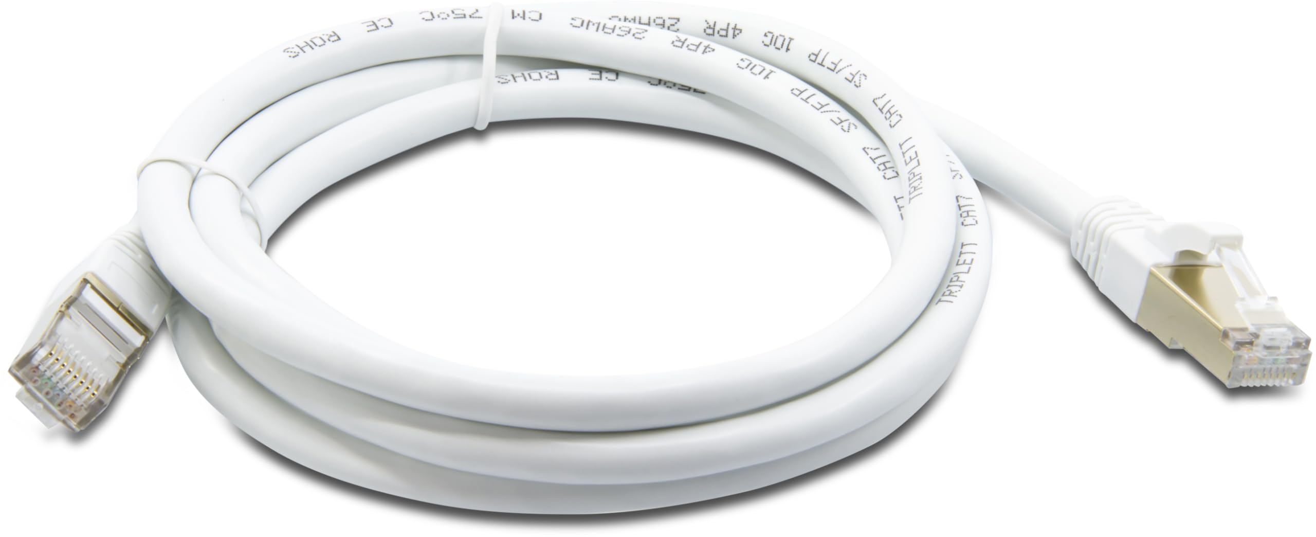 Foto 2 pulgar | Cable De Conexión Triplett Cat7 Sf/ftp 26 Awg 1 5 M Blanco - Venta Internacional.