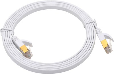 Foto 3 | Cable De Conexión Triplett Cat7 Sstp 28 Awg 7 6 M Blanco Plano - Venta Internacional.