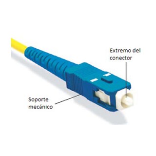 Foto 4 | Cable De Fibra Óptica 15m Conectores Sc Apc Alta Velocidad Y Precisión Para Módem Y Redes Ftth