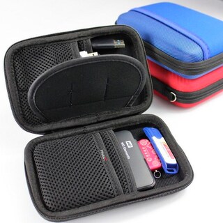 Foto 4 | Estuche Organizador Portátil para Disco Duro Cables y Memoria Negro