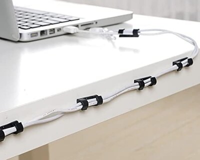 Foto 3 | Organizador de Cables Clip de Seguridad