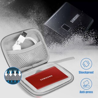 Foto 6 | Funda De Transporte Procase Para Samsung T7/t7 Touch Ssd Con Cable T - Venta Internacional.