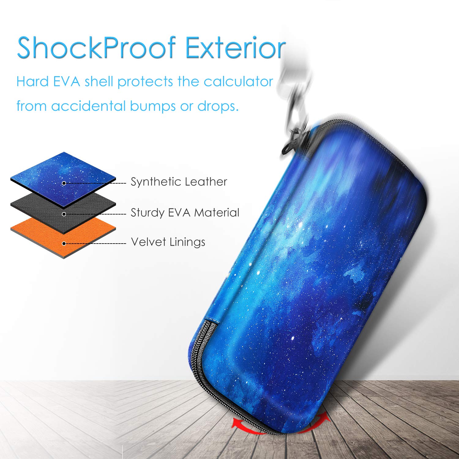 Foto 6 pulgar | Funda De Transporte Para Calculadora Gráfica Ti-84 Plus Ce Fintie - Venta Internacional.