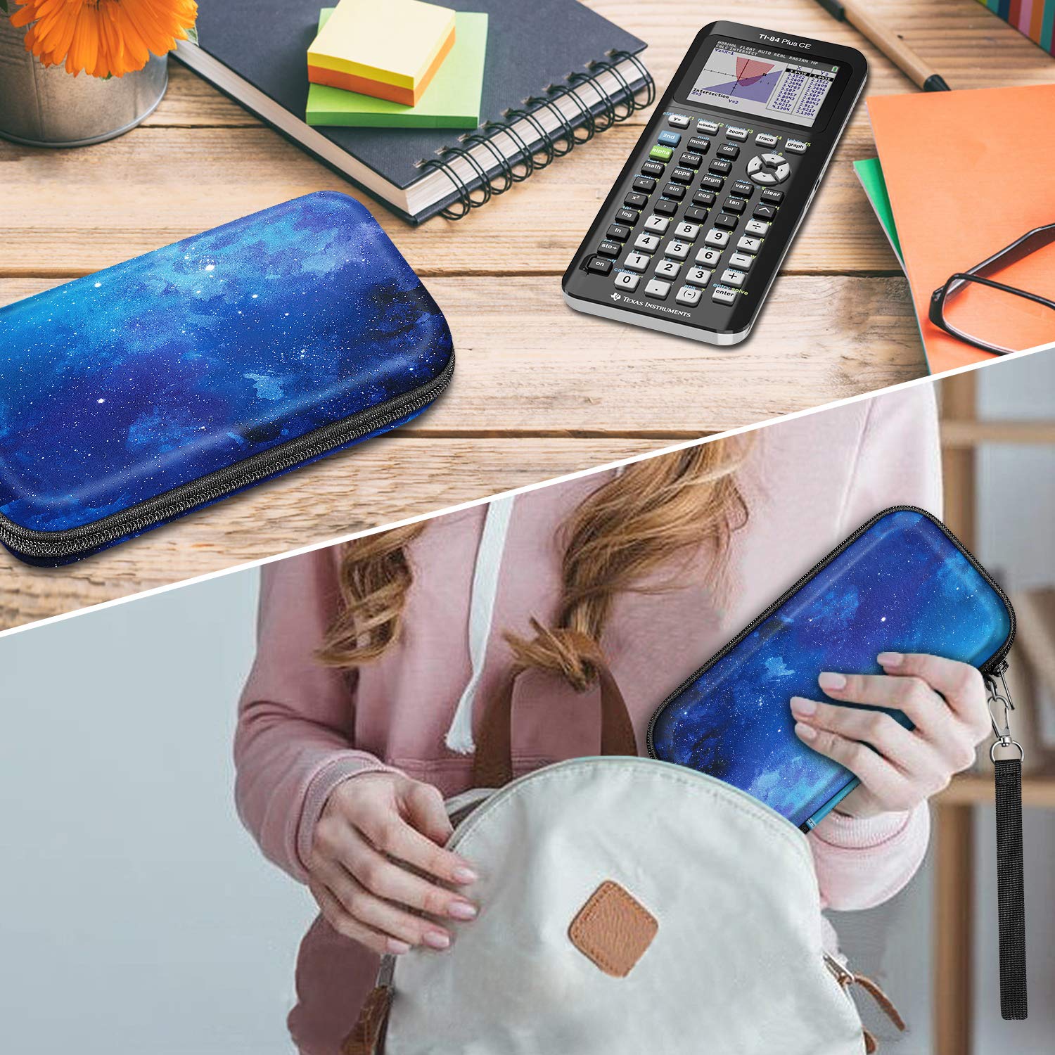 Foto 8 pulgar | Funda De Transporte Para Calculadora Gráfica Ti-84 Plus Ce Fintie - Venta Internacional.