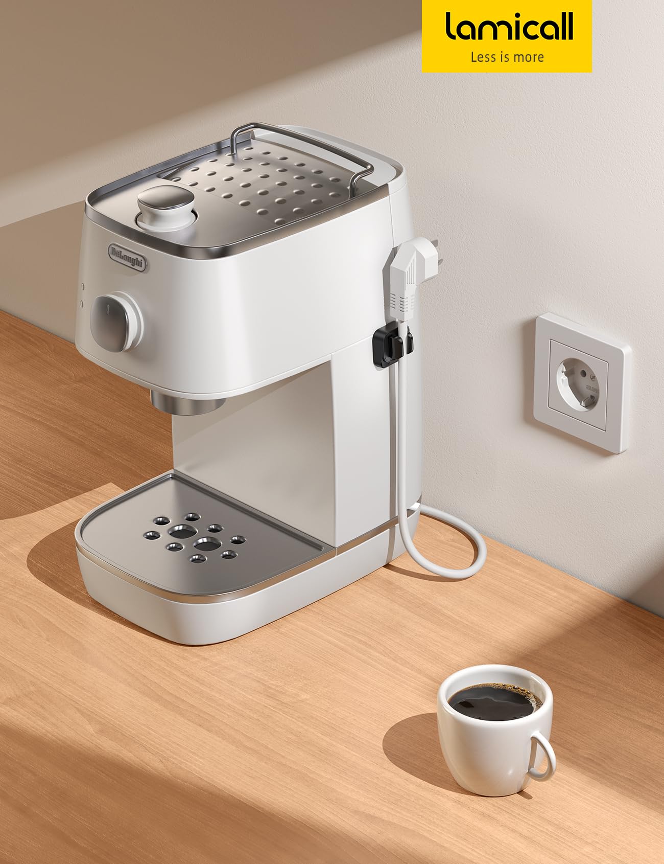 Foto 7 | Organizador De Cables Lamicall Con Clip Para Cables, Paquete De Dos Unidades, Orificio Ajustable - Venta Internacional.