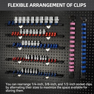 Foto 5 | Organizador De Enchufes Reniteco Drive Abs Tools, Color Rosa, 12 Piezas - Venta Internacional.
