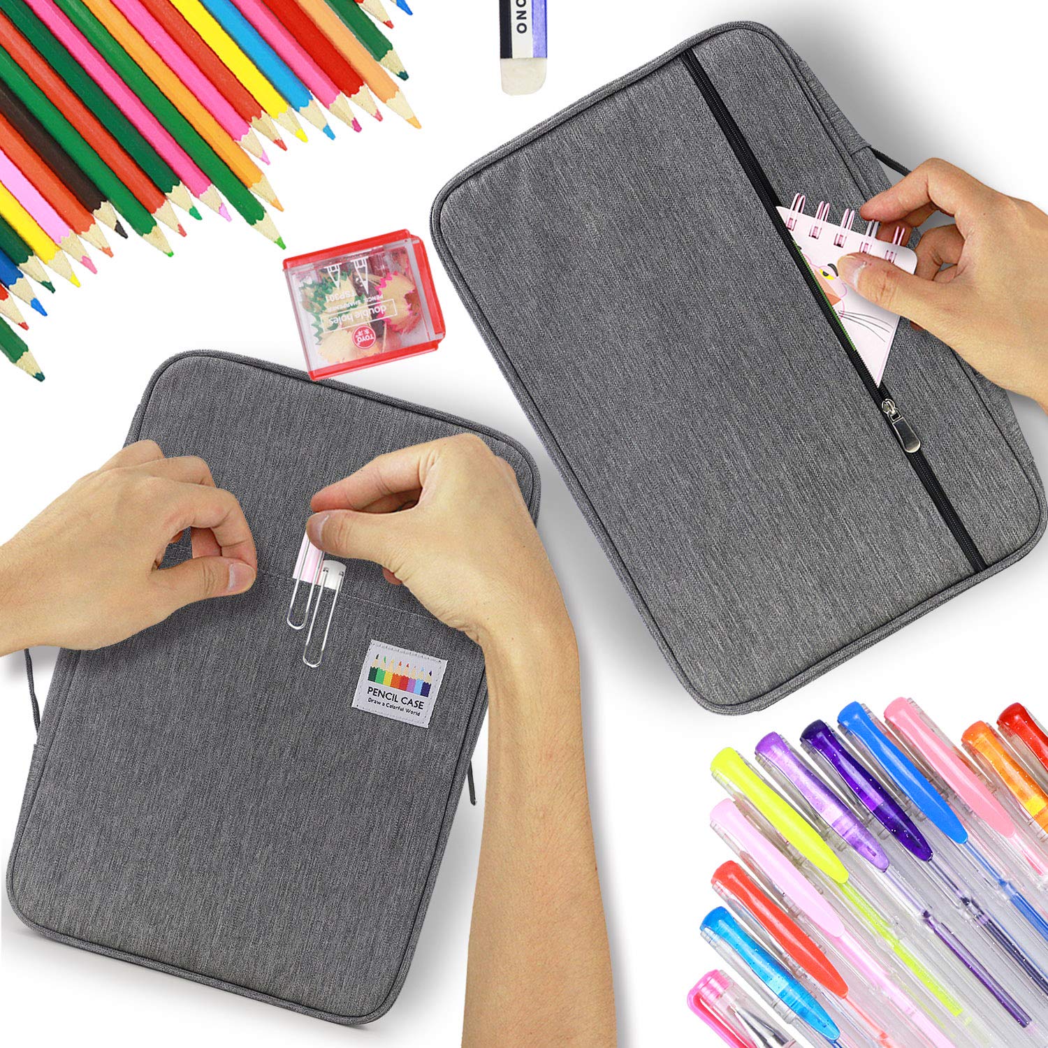 Foto 8 pulgar | Estuche Para Lápices Youshares De Gran Capacidad Con 300 Ranuras Para Prismacolor - Venta Internacional.