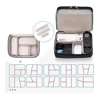 Foto 3 | Organizador Portátil Para Accesorios Electrónicos Eo Safe Imports Esi-19638 Negro
