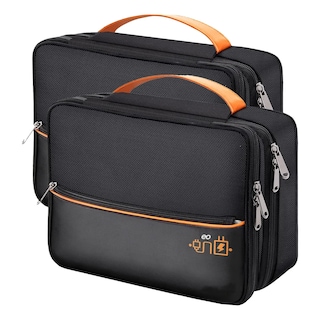 Foto 1 | Organizador Portátil Para Electrónicos 2pcs Eo Safe Imports Esi-20095 Negro