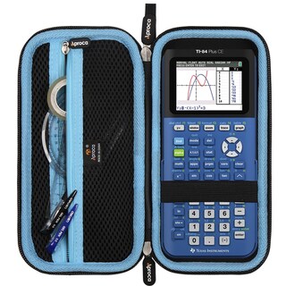 Foto 1 | Estuche De Almacenamiento Aproca Para Texas Instruments Ti-84 Plus Ce Blue - Venta Internacional.