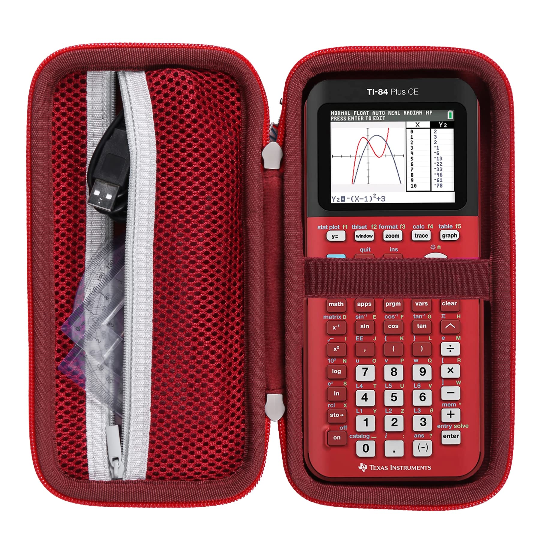 Foto 2 pulgar | Estuche De Almacenamiento Khanka Para Texas Instruments Ti-84 Plus Ce - Venta Internacional.