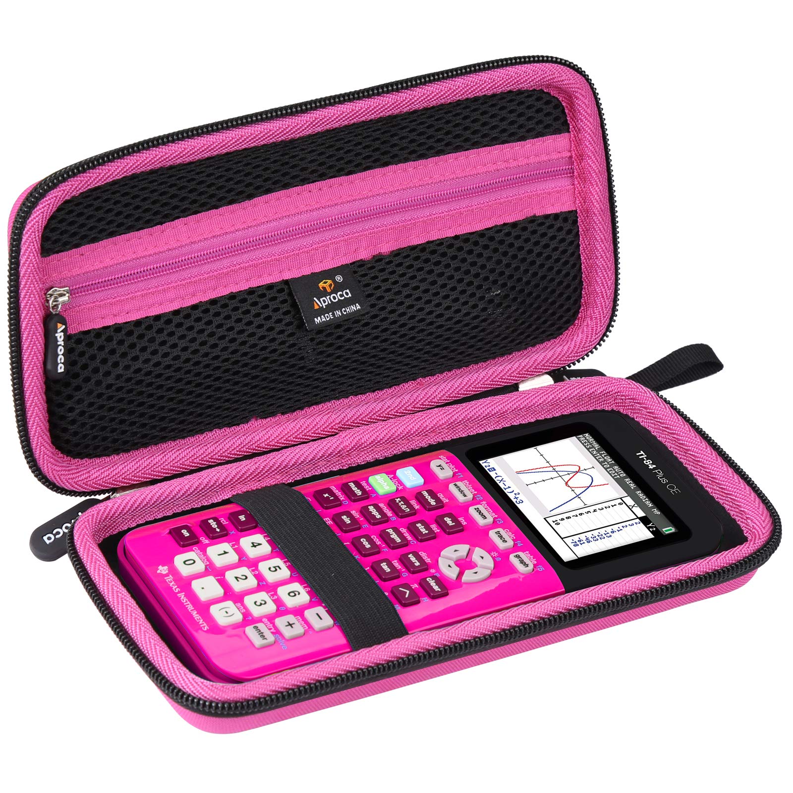 Foto 3 pulgar | Estuche De Almacenamiento Aproca Para Texas Instruments Ti-84 Plus Ce Rosa - Venta Internacional.