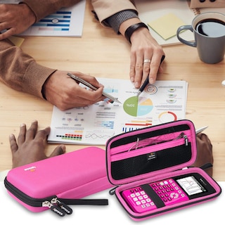 Foto 4 | Estuche De Almacenamiento Aproca Para Texas Instruments Ti-84 Plus Ce Rosa - Venta Internacional.