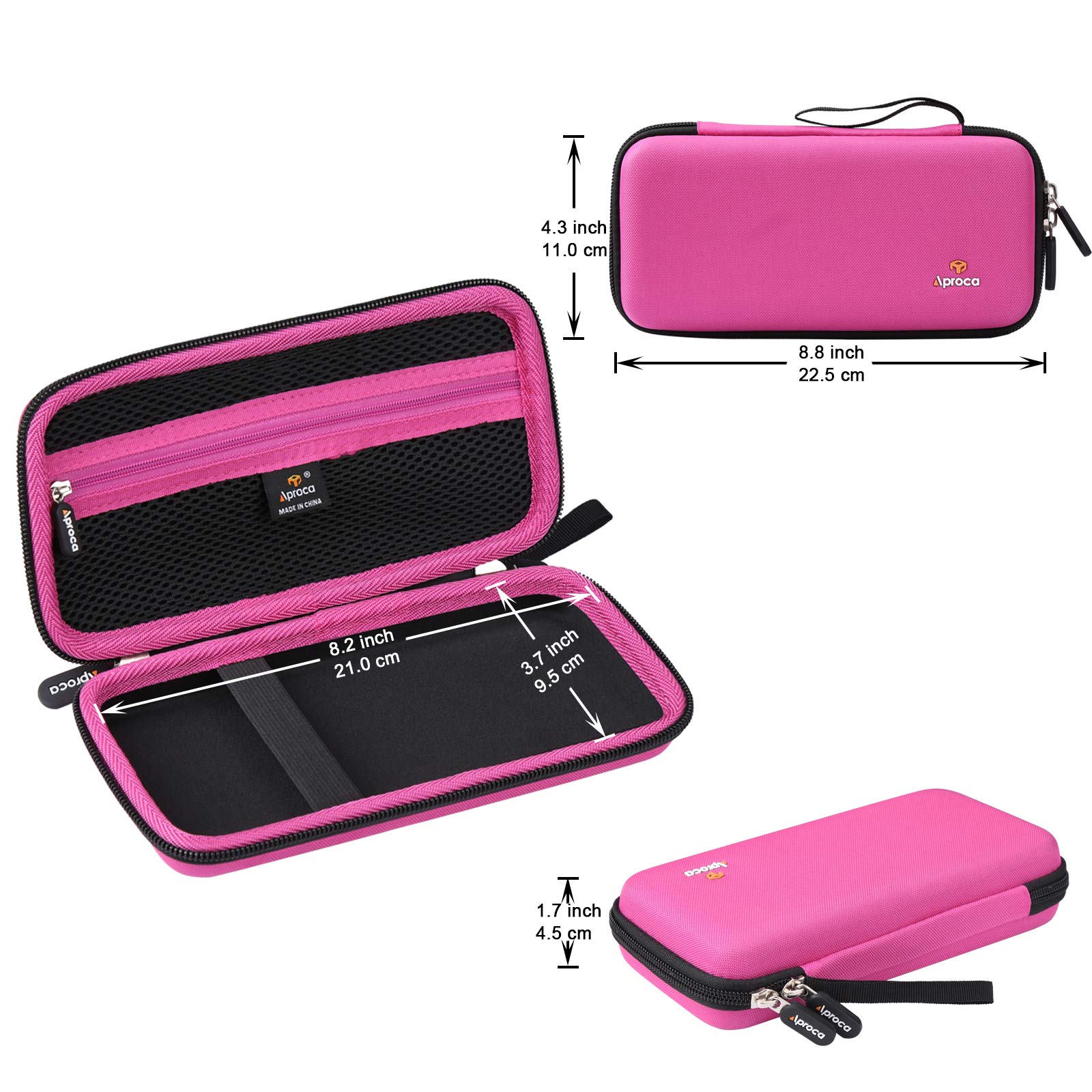 Foto 6 pulgar | Estuche De Almacenamiento Aproca Para Texas Instruments Ti-84 Plus Ce Rosa - Venta Internacional.
