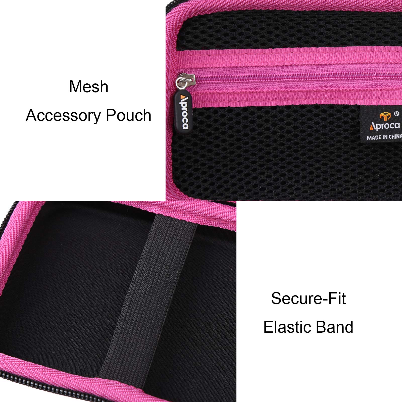 Foto 8 pulgar | Estuche De Almacenamiento Aproca Para Texas Instruments Ti-84 Plus Ce Rosa - Venta Internacional.