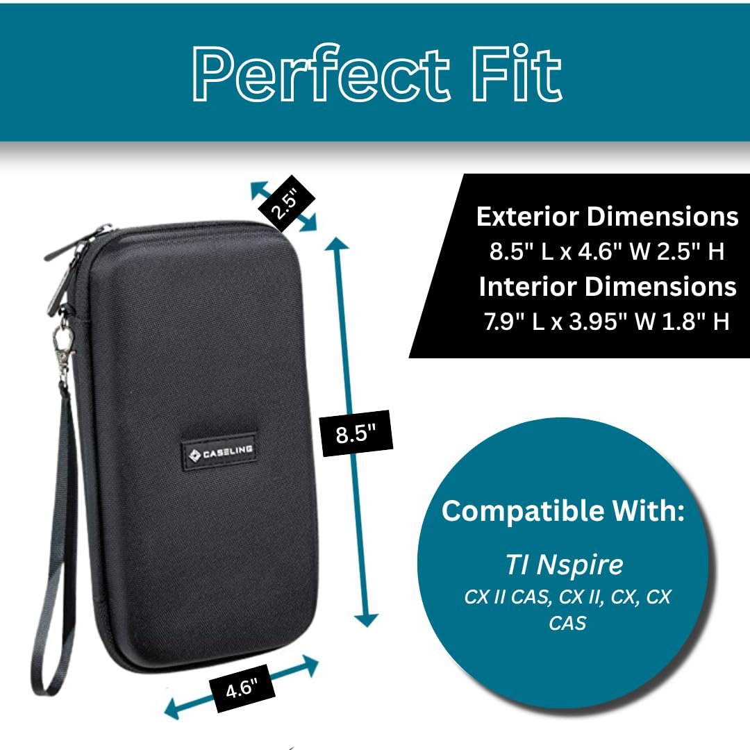 Foto 4 pulgar | Estuche Rígido De Transporte Para Texas Instruments Ti Nspire Cx Ii Cas - Venta Internacional.