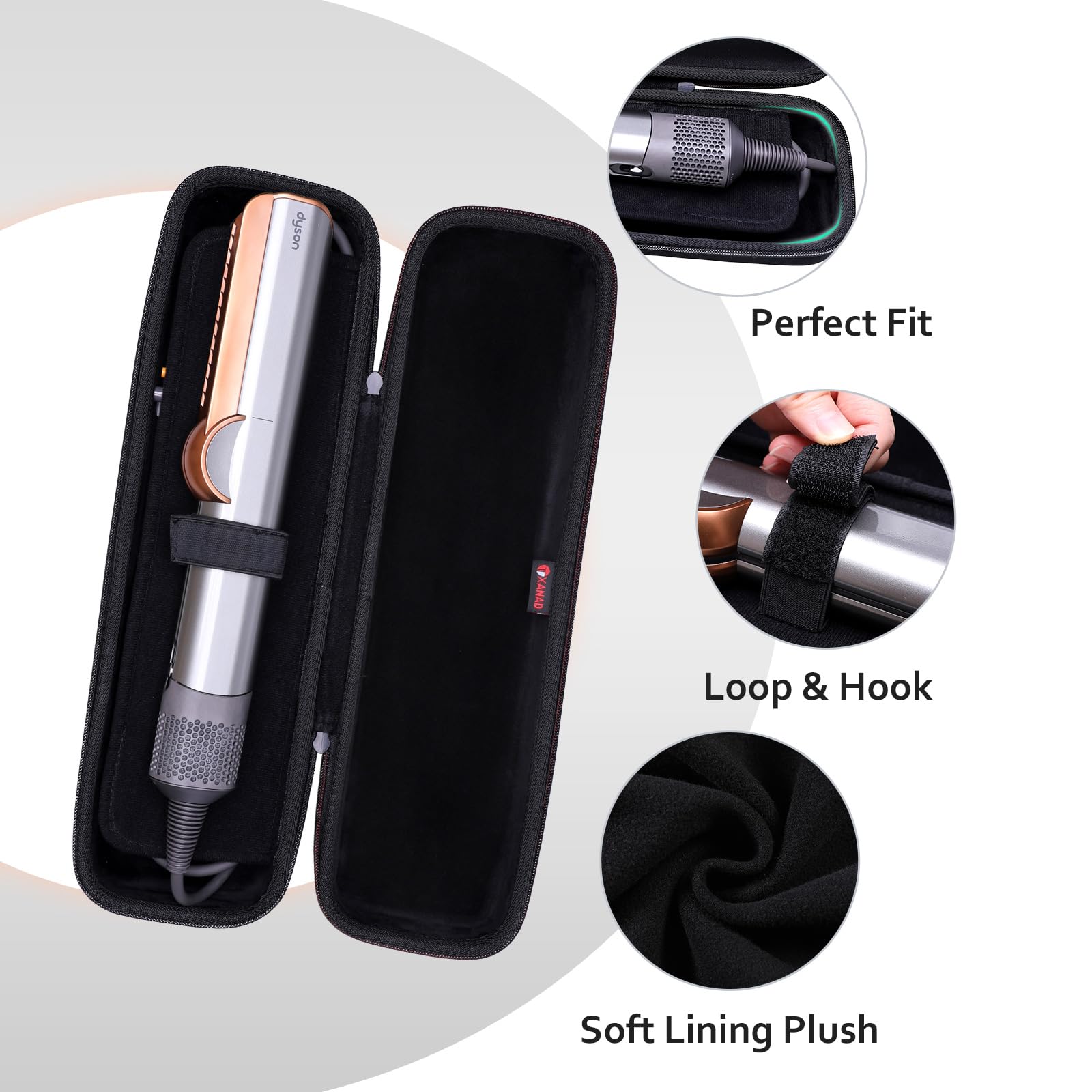 Foto 3 pulgar | Funda Rígida Case Xanad Para Dyson Airstrait Straightener/corrale - Venta Internacional.