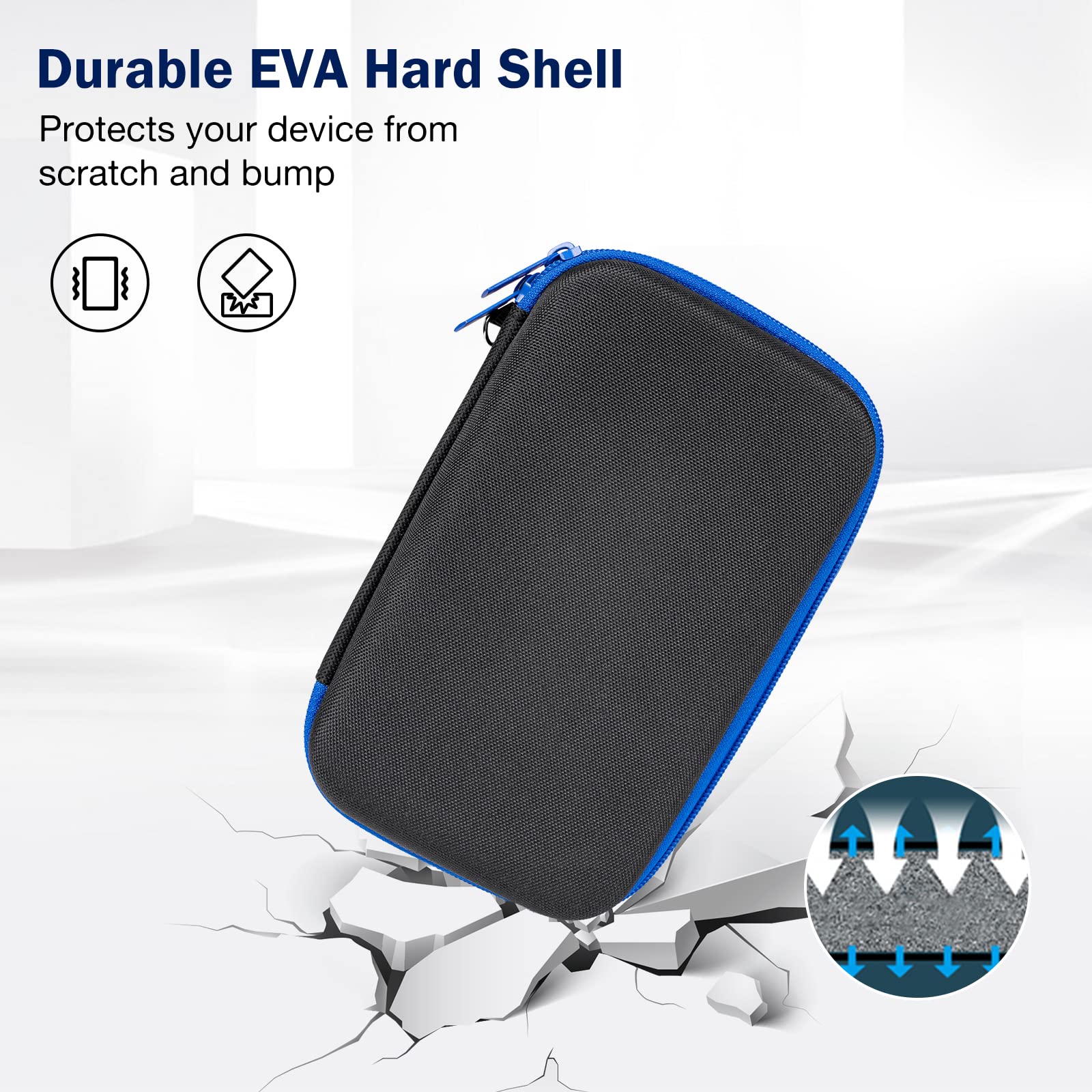 Foto 5 pulgar | Funda De Viaje Procase Para Recortadora De Barba Gillette Styler - Venta Internacional.