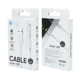 Foto 2 | Cable Usb D-Bugg Blanco