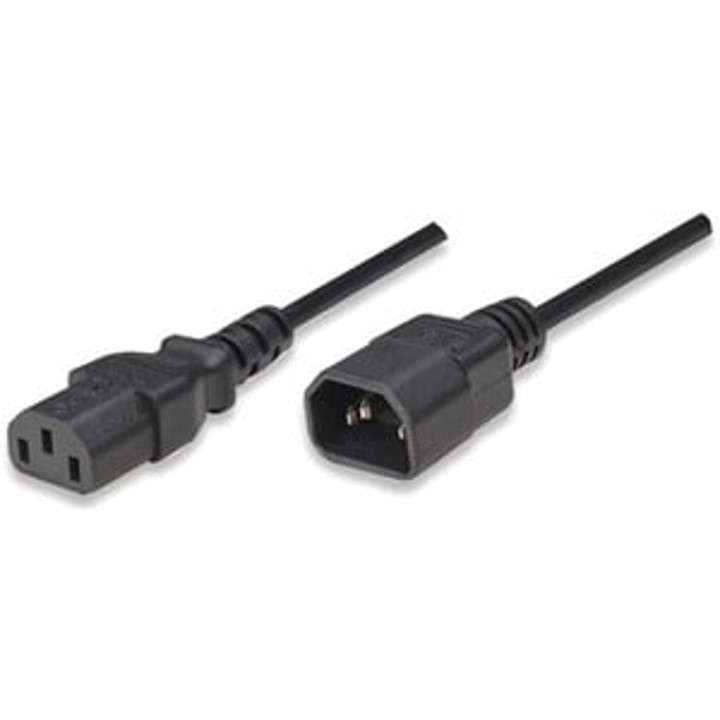 Manhattan - Cable Corriente Monitor A Cpu, 1.8m