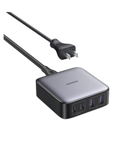 Foto 1 | Estación de Carga 4 en 1 65w Cd327 Ugreen 2 Usb C 2 Usb A Gris