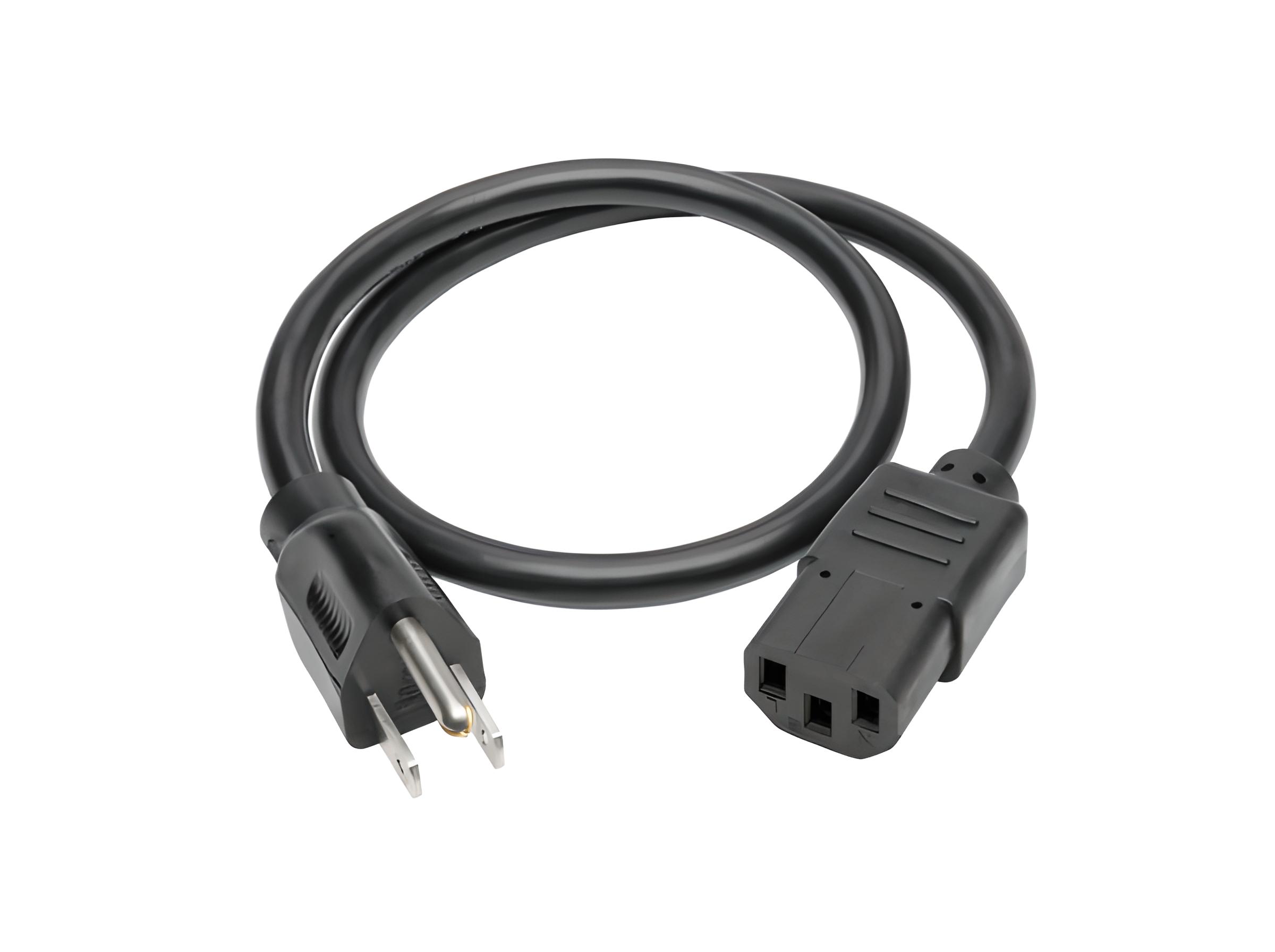 Foto 3 pulgar | Tripp Lite By Eaton Cable De Poder Nema 5-15p Macho - C13 Coupler Hembra, 61cm, Negro