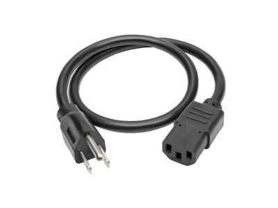 Foto 2 | Tripp Lite By Eaton Cable De Poder Nema 5-15p Macho - C13 Coupler Hembra, 61cm, Negro