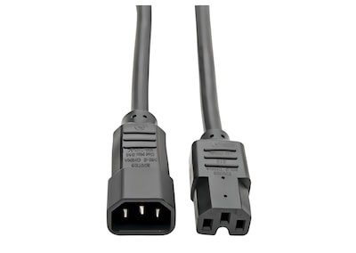 Foto 1 | Tripp Lite By Eaton Cable De Poder C14 Coupler Macho - C15 Coupler Hembra, 1.8 Metros, Negro