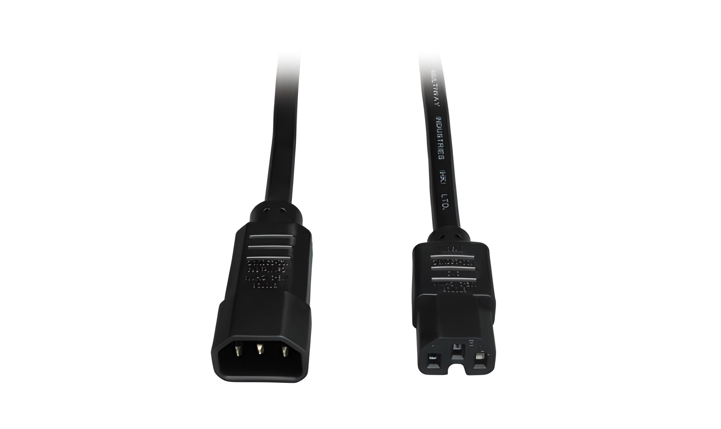Foto 4 pulgar | Tripp Lite By Eaton Cable De Poder C14 Coupler Macho - C15 Coupler Hembra, 1.8 Metros, Negro