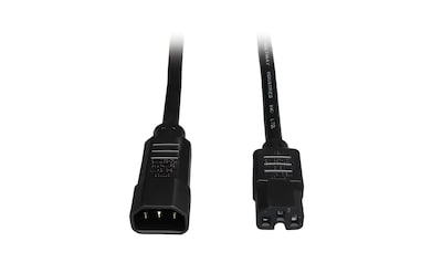 Foto 3 | Tripp Lite By Eaton Cable De Poder C14 Coupler Macho - C15 Coupler Hembra, 1.8 Metros, Negro