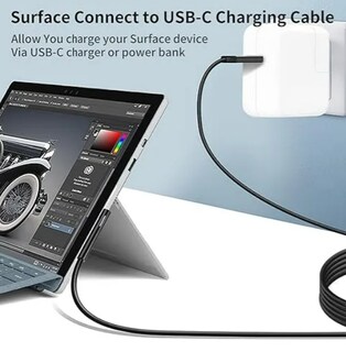 Foto 2 | Cable De Carga Xtellar Usb-c De 65w/45w Optimizado Para Surface Pro 7/6/5/4 2 Metros De Conexión Duradera