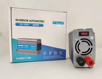 Foto 2 | Inversor De Corriente Automotriz 12-110v De 600w.