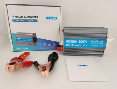 Foto 5 | Inversor De Corriente Automotriz 12-110v De 600w.