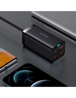 Foto 7 | Cargador de Escritorio Baseus Gan3 Pro 4 Puertos 100w