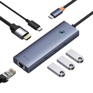 Foto 6 | Adaptador Hub Baseus Flite Series 6 Puertos B00052807813-00