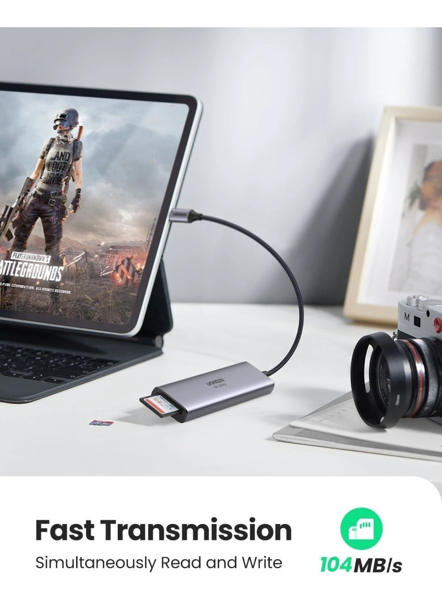 Foto 4 | Hub 6 En 1 Usb C Ugreen Hdmi 4k 3usb 3.0 Sd/tf No Pd Premium