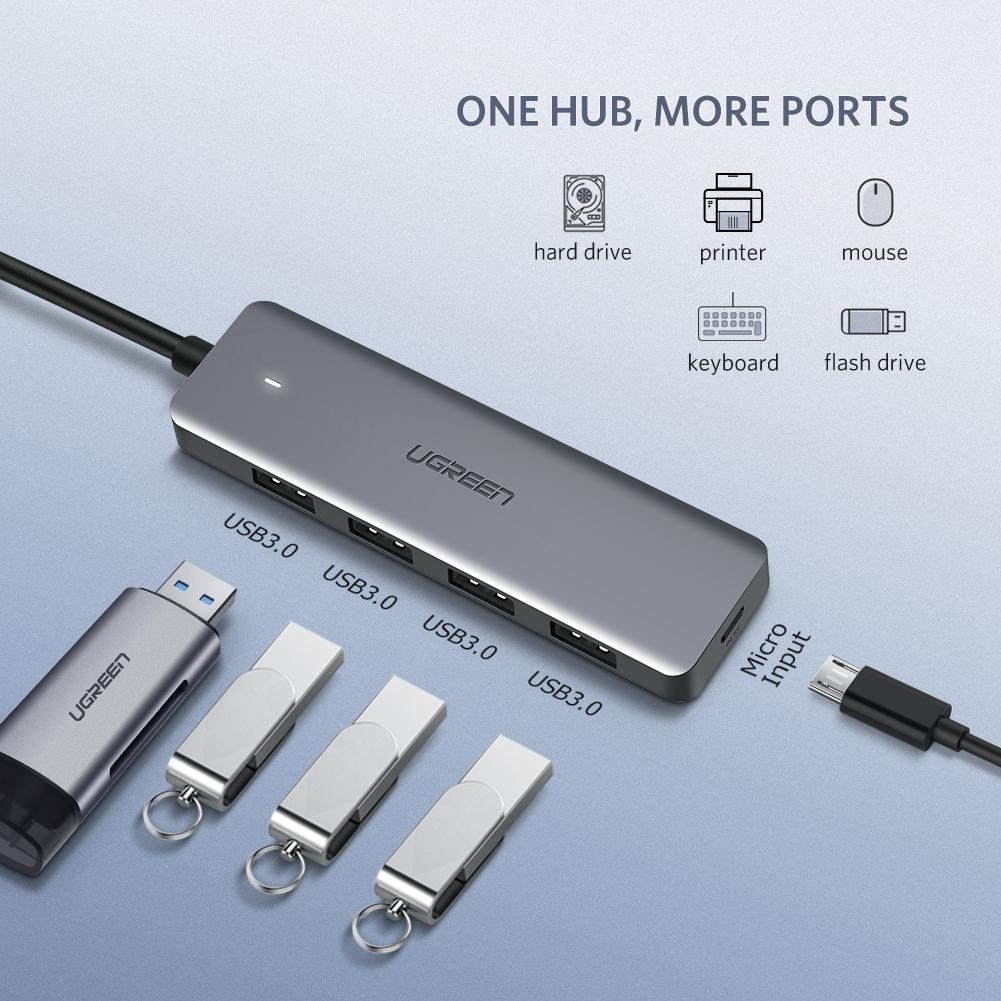 Foto 4 pulgar | Carga Externa Ugreen para Usb