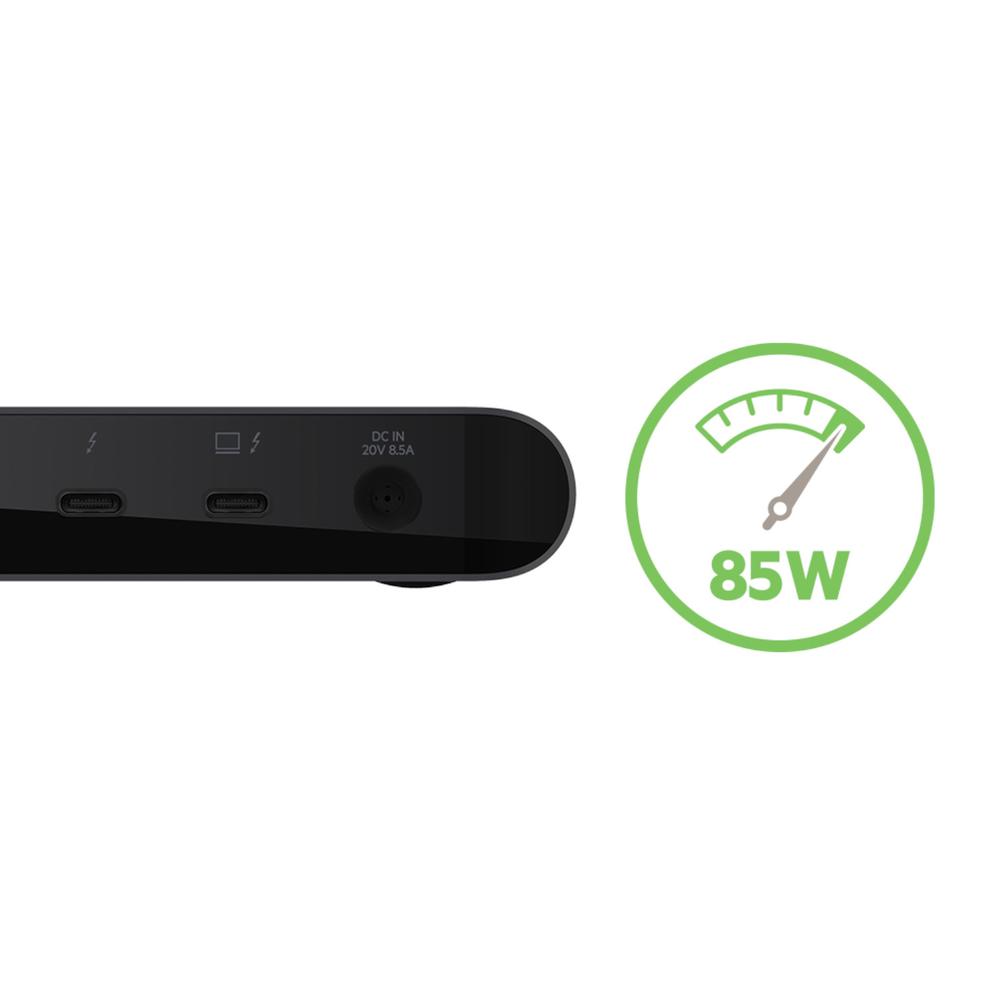 Foto 7 pulgar | Adaptador De 4 Puertos Usb C Thunderbolt 3 Negro