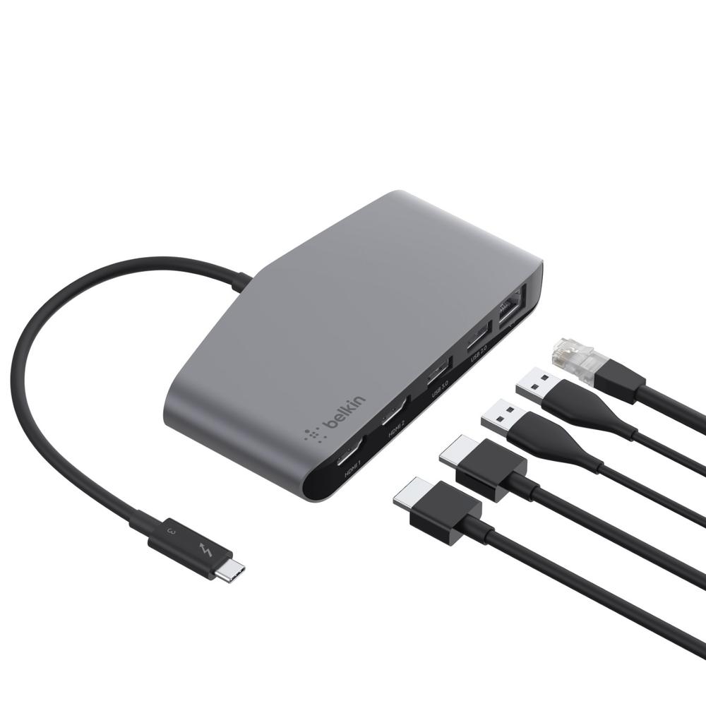 Foto 7 pulgar | Adaptador De 5 Puertos Usb C Y Hdmi 4k Negro