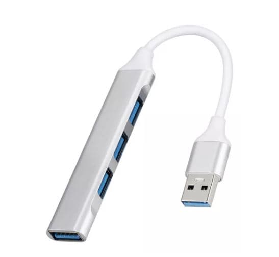 Adaptador Multi-puerto Delgado De 4 Puertos Usb 3.0 $337