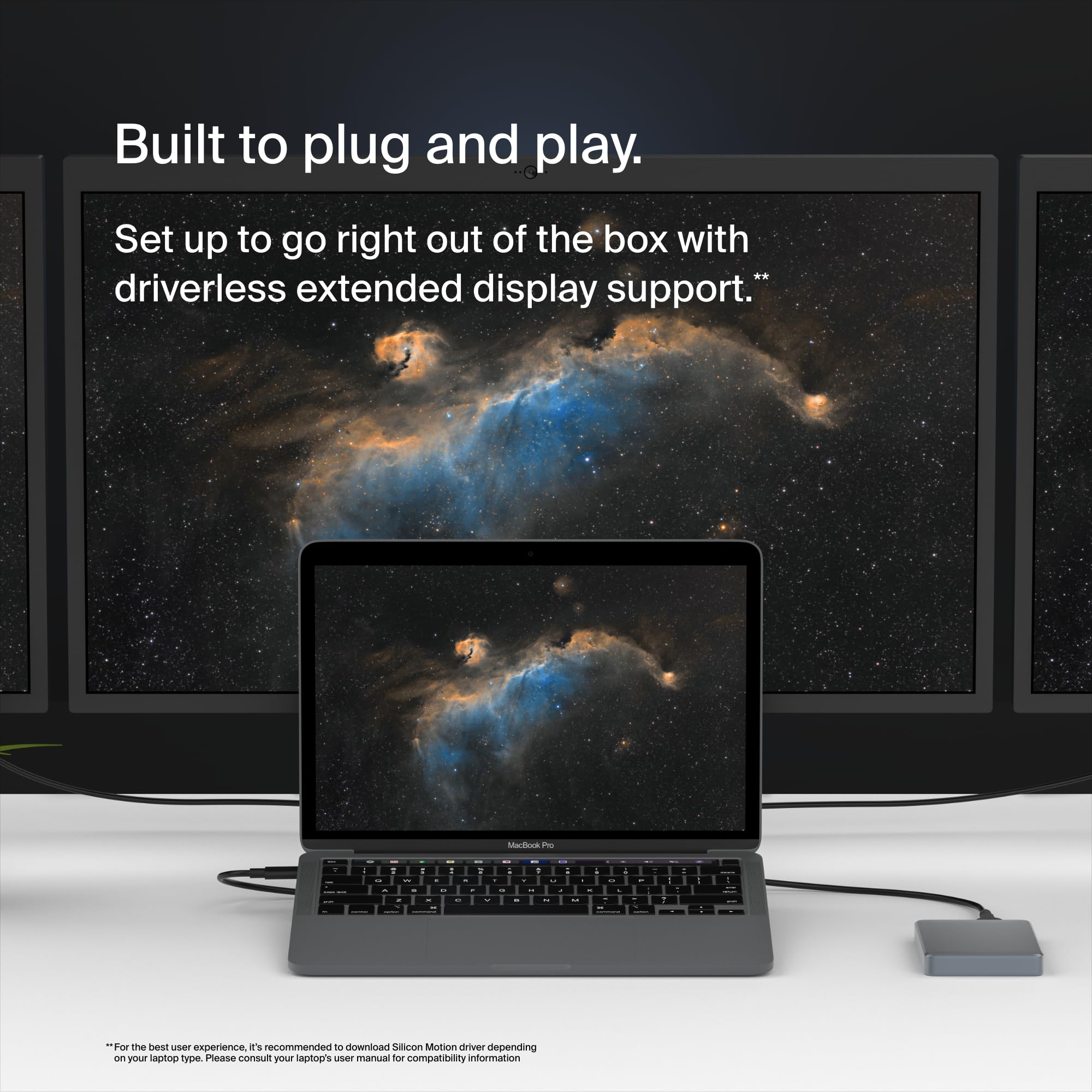 Foto 7 pulgar | Base Universal Usb-c Pro 11 En 1 De Belkin Connect Con 3 Monitores - Venta Internacional.