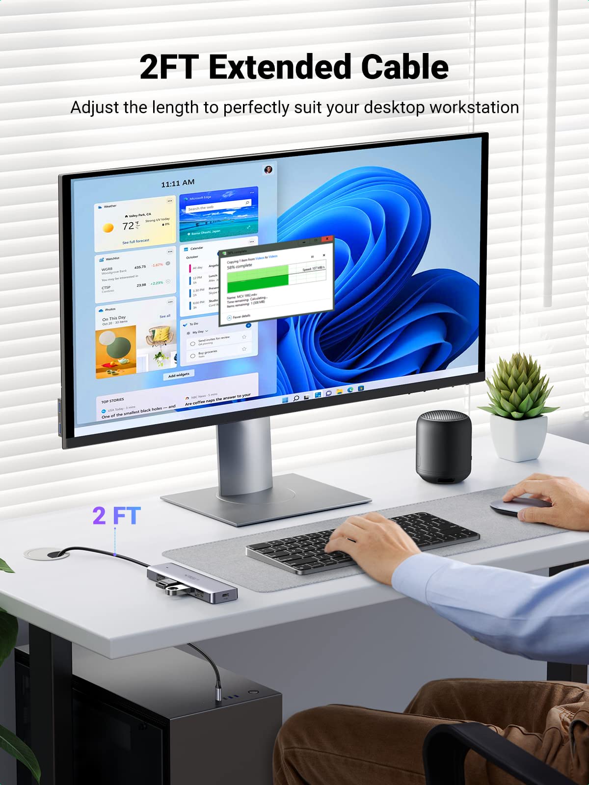 Foto 3 pulgar | Hub USB-C Ugreen de 4 Puertos USB 3.0 para Portátil MacBook Pro - Venta Internacional