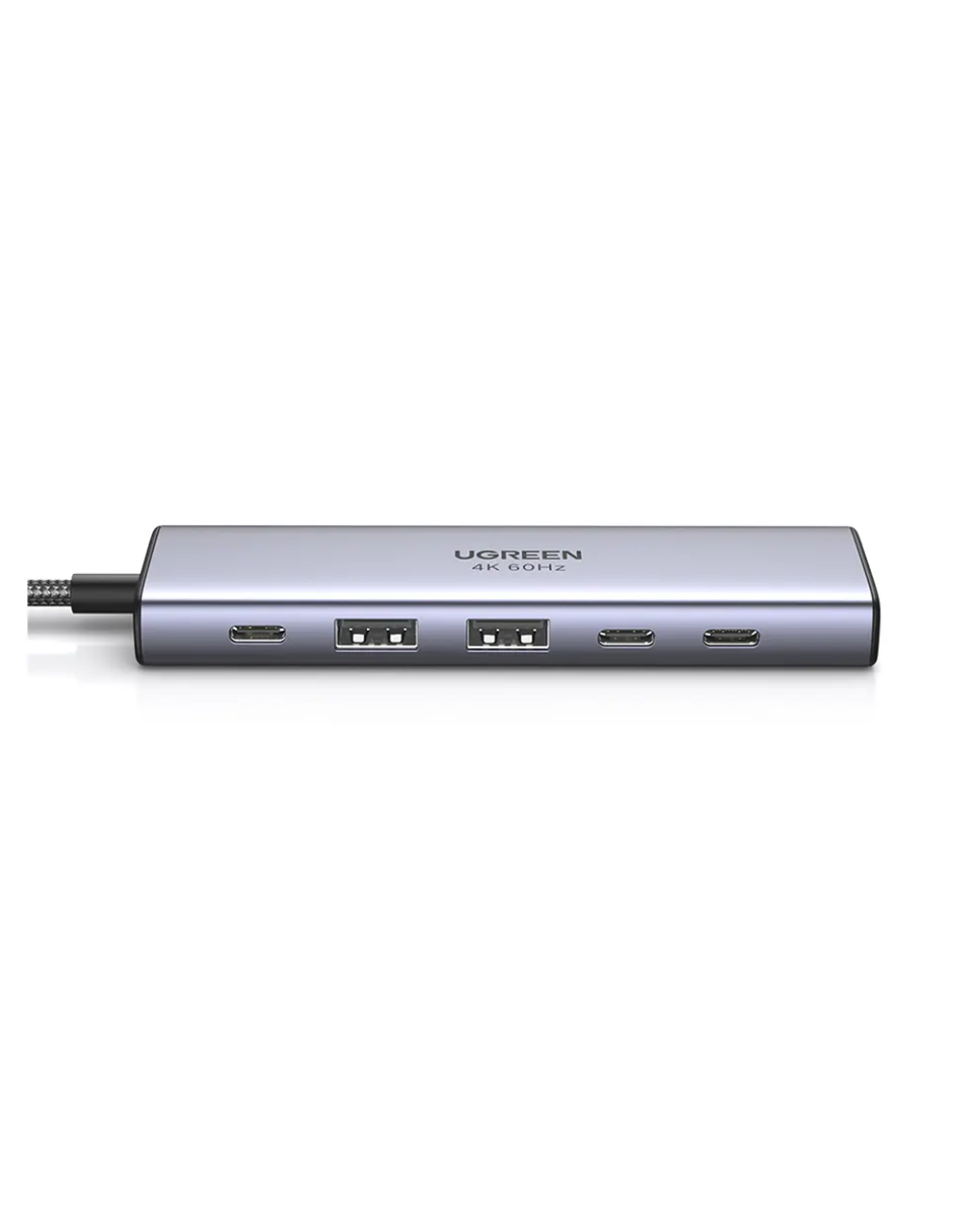 Foto 3 pulgar | Hub 6 En 1 Ugreen Usb-c A 1 Hdmi, 2 Usb A, 3 Usb C 4k Carga Rápida