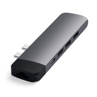 Foto 1 | Adaptador De Acoplamiento Satechi Type-c Pro Hub Con Ethernet Space Grey - Venta Internacional.