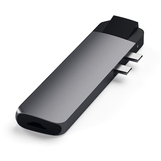 Foto 2 | Adaptador De Acoplamiento Satechi Type-c Pro Hub Con Ethernet Space Grey - Venta Internacional.